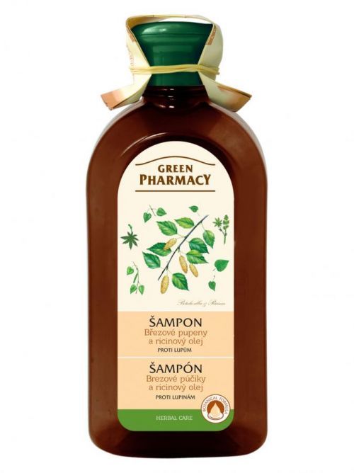Šampon proti lupům s ricinovým olejem Green Pharmacy - 350 ml