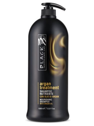 Šampon pro poškozené vlasy Black Argan Treatment - 1000 ml (01278) + DÁREK ZDARMA