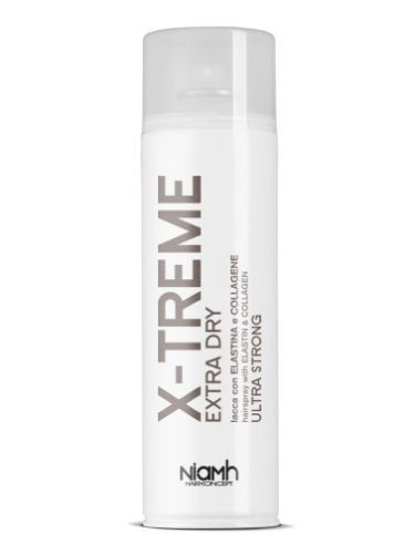 Lak na vlasy s maximální fixací Niamh X-Treme Extra Dry - 500 ml (1238) + DÁREK ZDARMA