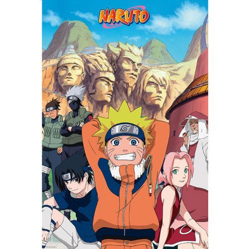 ABY STYLE Plakát, Obraz - Naruto Shippuden - Group, (61 x 91.5 cm)