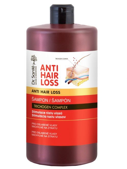 Šampon proti vypadávání vlasů Dr. Santé Anti Hair Loss - 1000 ml + DÁREK ZDARMA