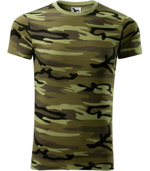 Malfini CAMOUFLAGE Unisex triko 14434 camouflage green XS