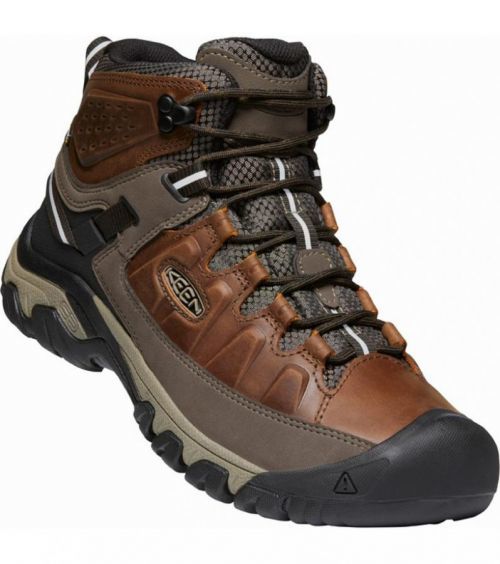 KEEN TARGHEE III MID WP M Pánská treková obuv 10012276KEN01 chestnut/mulch 425