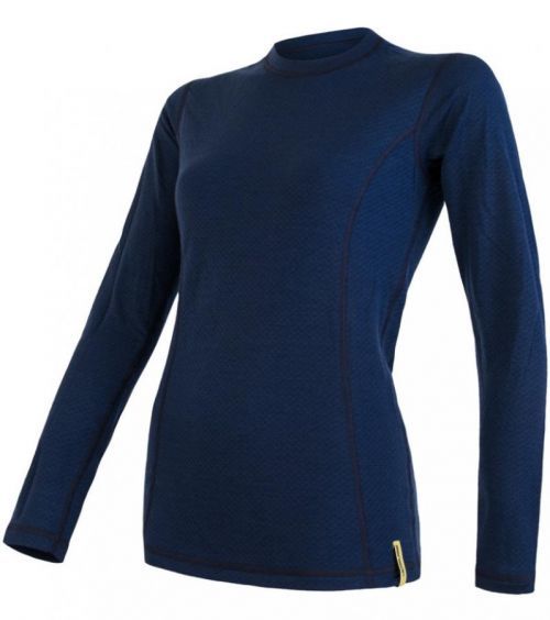 MERINO DF Dámské funkční oboustranné triko dl. rukáv 19200033 modrá M