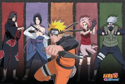 ABY STYLE Plakát, Obraz - Naruto Shippuden - Naruto & Allies, (91.5 x 61 cm)