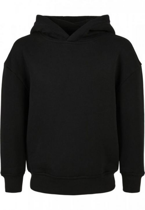 Girls Organic Hoody - black 110/116