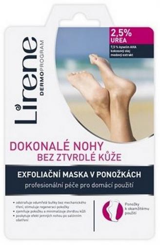 Lirene Dokonalé nohy bez ztvrdlé kůže 2,5% urea exfoliační maska v ponožkách