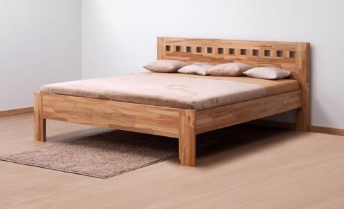 BMB ELLA MOSAIC - masivní dubová postel
