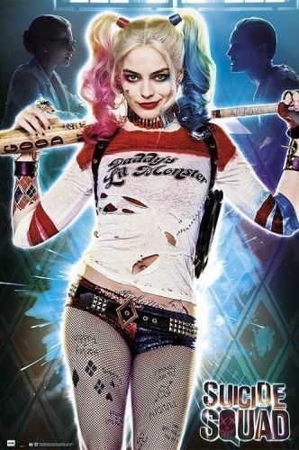 GRUPO ERIK Plakát, Obraz - Suicide Squad - Harley Quinn - Daddy‘s Lil Monster, (61 x 91.5 cm)