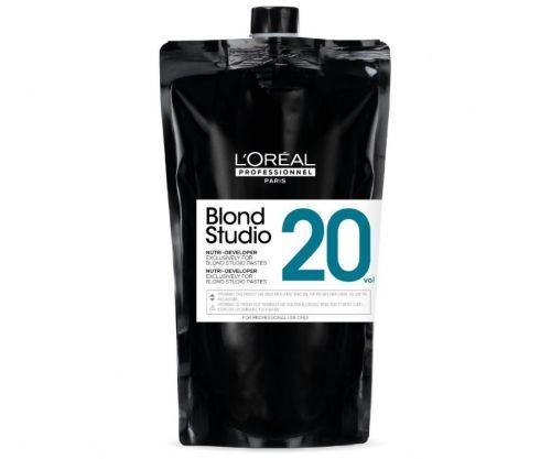 Oxidační krém Loréal Blond Studio Platinium 20 vol. 6 % - 1000 ml - L’Oréal Professionnel + DÁREK ZDARMA