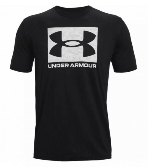 Under Armour ABC CAMO BOXED LOGO SS Pánské triko 1361673-001 Black L