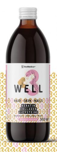 EkoMedica EkoMedica WELL 3 - Vlasy, pleť, nehty 500 ml 500 ml