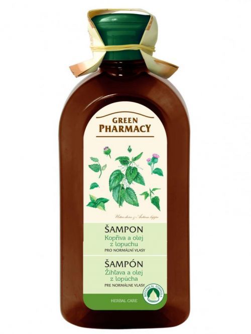 Šampon pro normální vlasy s kopřivou Green Pharmacy - 350 ml