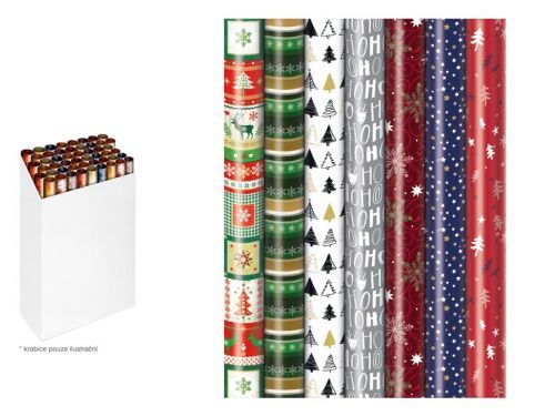 MFP 5811564 Balící papír vánoční role 500x70 mix č.6 Pras