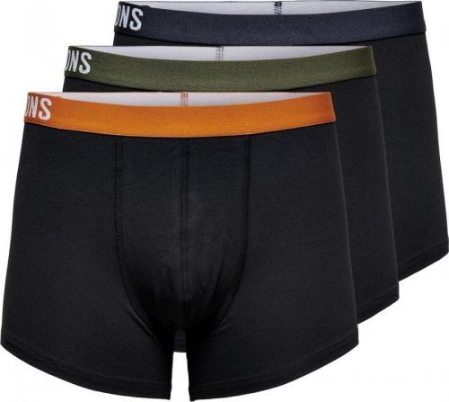 Only & Sons Boxerky 'Fitz' černá