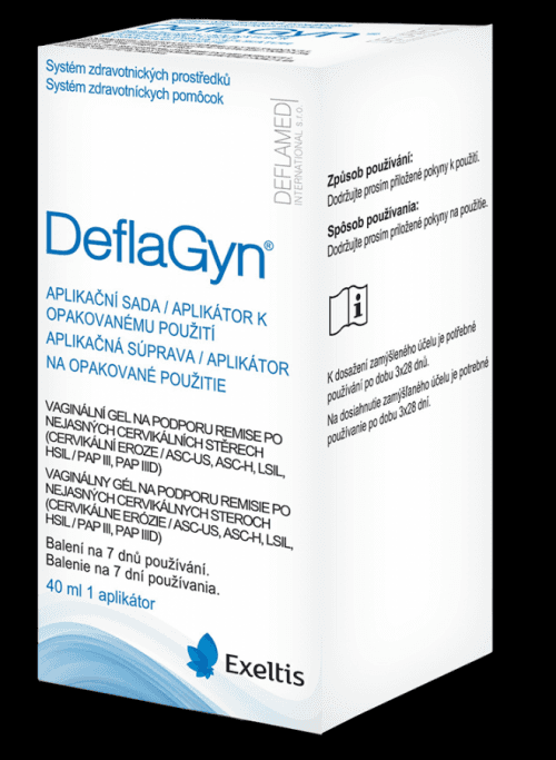 DeflaGyn vaginální gel 40ml aplikační sada