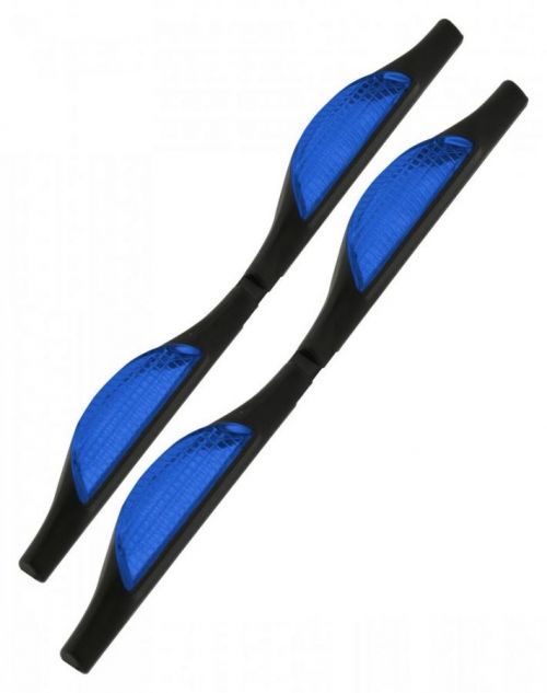 Chránič dveří s odrazkou 2ks modrý COMPASS