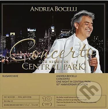 Andrea Bocelli: Concerto: One Night In Central Park (Gold) LP - Andrea Bocelli