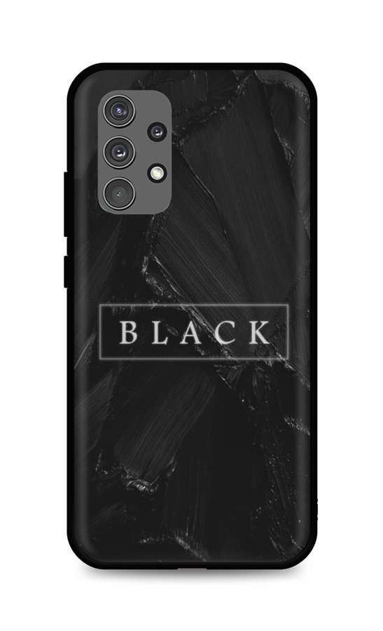 Kryt TopQ LUXURY Samsung A32 pevný Black 61814