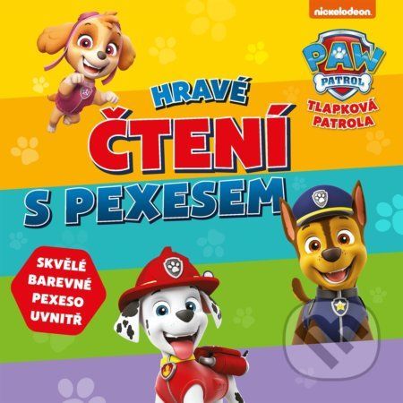 Tlapková patrola: Hravé čtení s pexesem - Egmont ČR