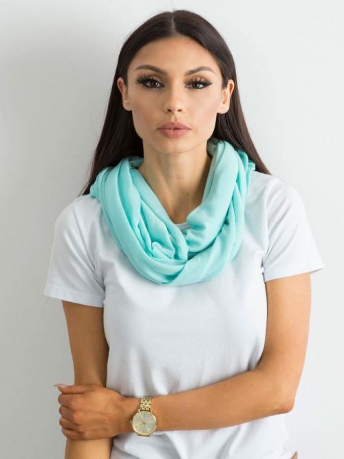 SVĚTLE MODRÝ DÁMSKÝ ŠÁTEK AT-KM-14560.31P-BLUE Velikost: ONE SIZE