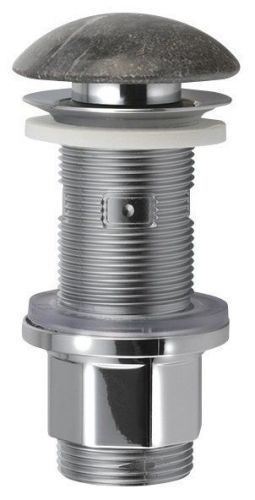 SAPHO BLOK umyvadlová výpust 5/4“, click-clack, zátka matný tmavý kámen 2401-911