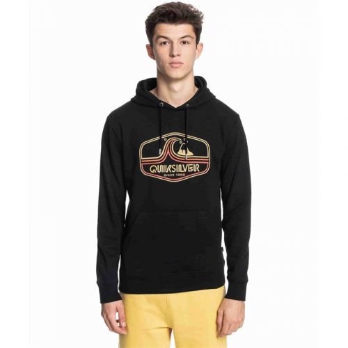 mikina QUIKSILVER - Highway Vagabond Hood Black (KVJ0) velikost: XS