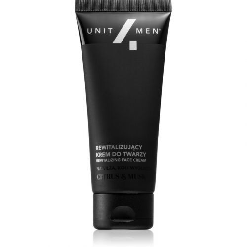 Unit4Men Revitalizing face cream revitalizační krém na obličej Citrus and Musk 50 ml