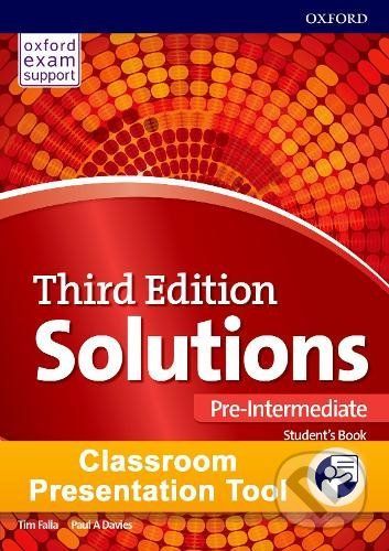 Maturita Solutions Pre-Intermediate: Classroom Presentation Tool - Oxford University Press