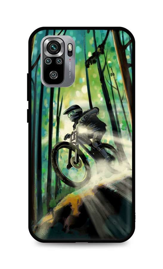 Kryt TopQ Xiaomi Redmi Note 10S silikon Mountain Bike 62304