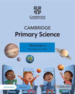 Cambridge Primary Science Workbook 6 with Digital Access (1 Year) (Baxter Fiona)(Mixed media product)