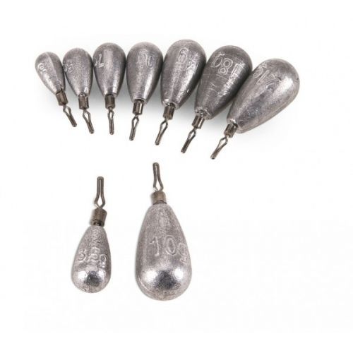 Dropshotové závaží Iron Claw Tear Drop Sinkers Hmotnost 14g-2123114
