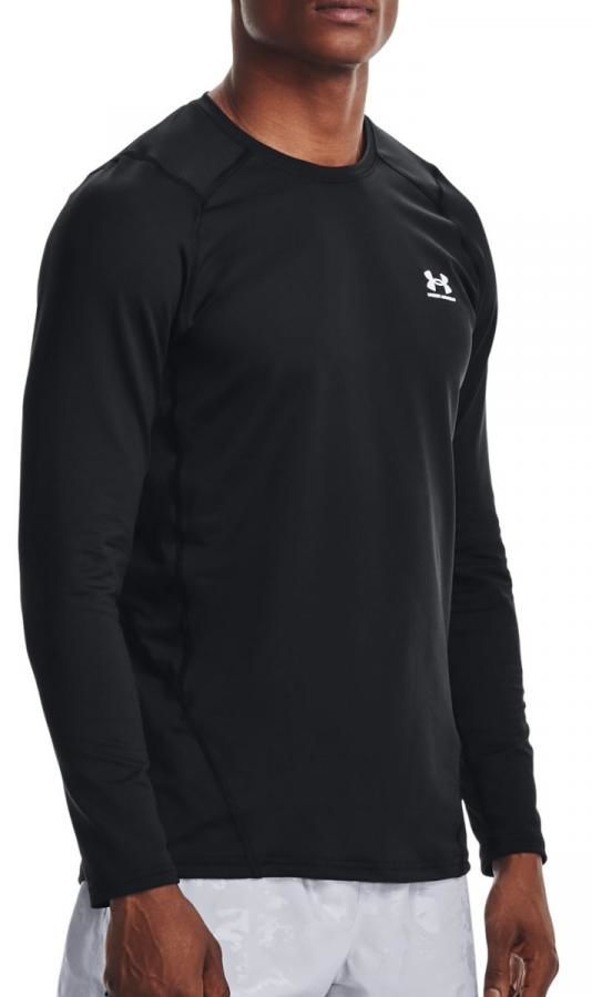 Triko s dlouhým rukávem Under Armour UA CG Armour Fitted Crew-BLK