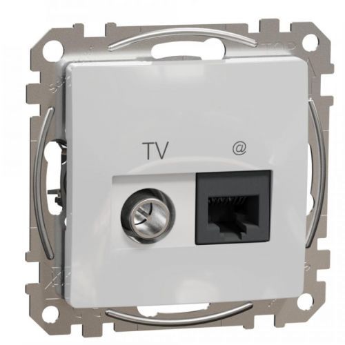 Zásuvka datová Schneider Sedna Design CAT6 1× RJ45, TV