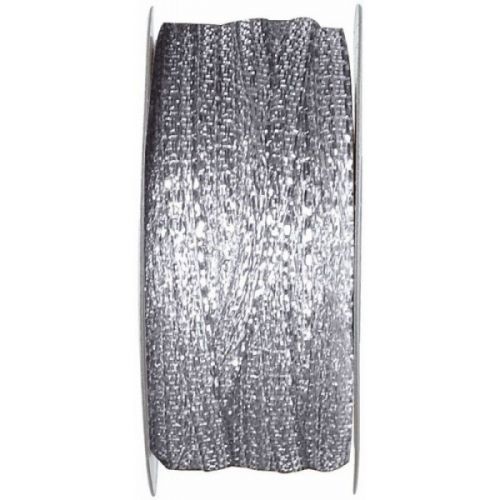 STUHA metalická stříbrná 3mm/25m