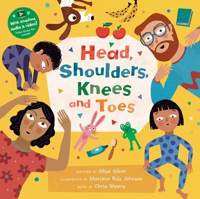Head, Shoulders, Knees and Toes (Silver Skye)(Board book)