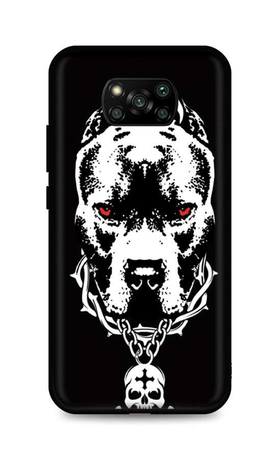 Kryt TopQ Xiaomi Poco X3 Pro silikon Fighting Dog 62419