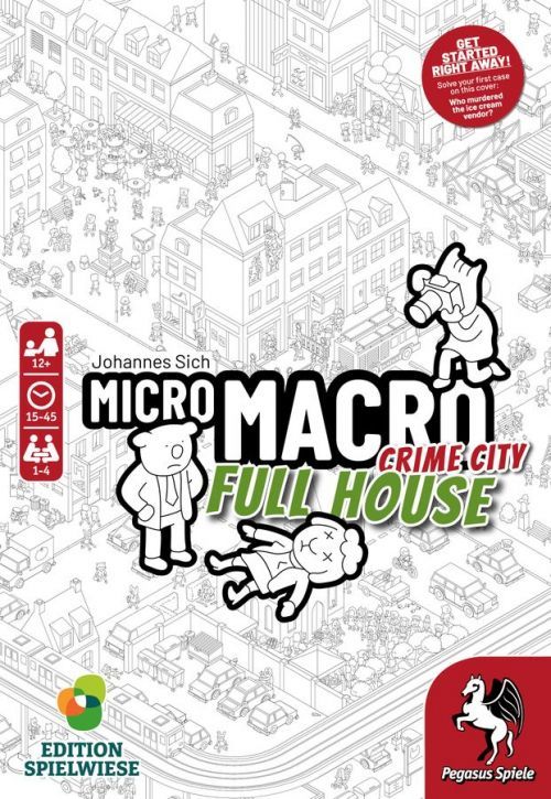 Pegasus Spiele MicroMacro: Crime City 2 – Full House