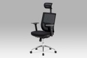Kancelářská židle černá synchronní, kovový kříž, KA-B1083 BK Akce, super cena, doprava zdarma Autronic