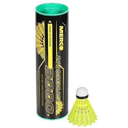 Nimbus 3000 badmintonové míčky zelená Balení: tuba 6 ks
