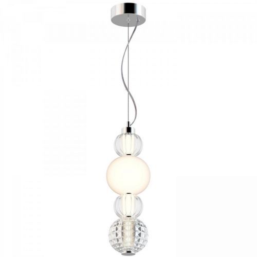 MAYTONI Závěsné svítidlo Collar P069PL-L17CH3K Čirá