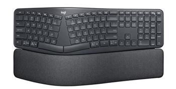 Logitech klávesnice ERGO K860, CZ, bezdrátová, dělená ergonomická, bluetooth