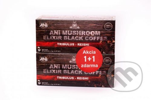 ANi Mushroom Elixir coffee Tribulus-Reishi 20x3g 1 + 1 zadarmo - Ani