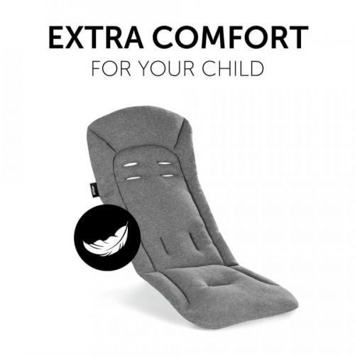 Hauck Pushchair Seat Liner charcoal