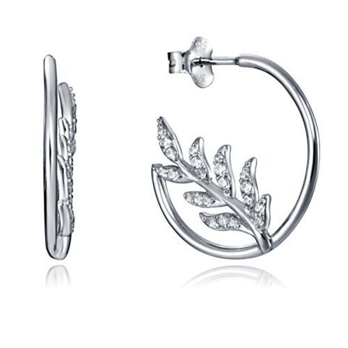 Viceroy Stříbrné kruhové náušnice se zirkony VCD 85022E000-38