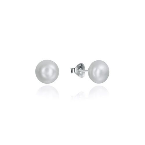 Viceroy Elegantní minimalistické náušnice s perlou Clasica 5090E000-67 0,4 cm