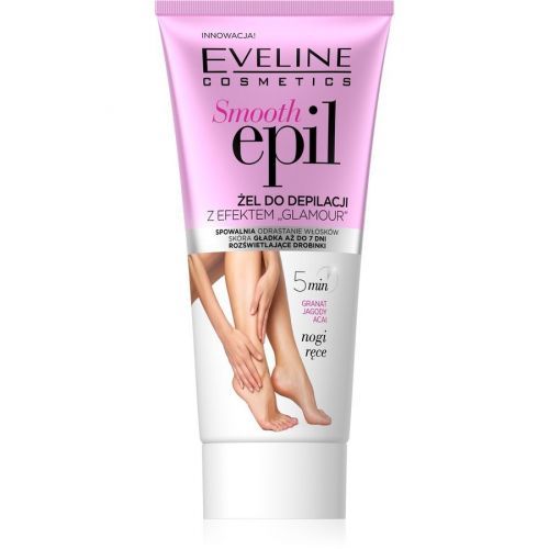 Eveline Cosmetics Smooth Epil Glamour Depilatory Cream Depilační gel s glamour efektem 175 ml