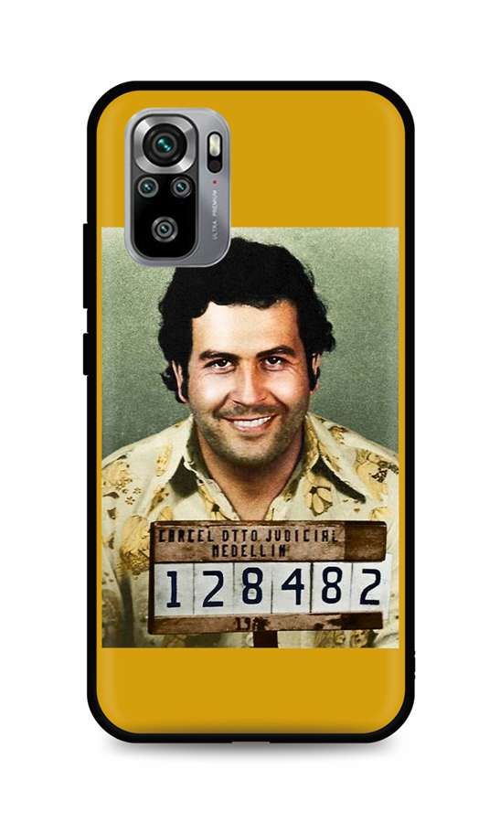 Kryt TopQ Xiaomi Redmi Note 10S silikon Pablo Escobar 62404