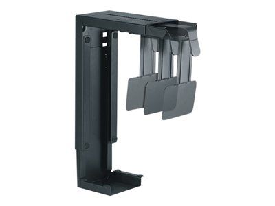 NewStar CPU-D100BLACK - System unit holder - montáž pod stůl - černá