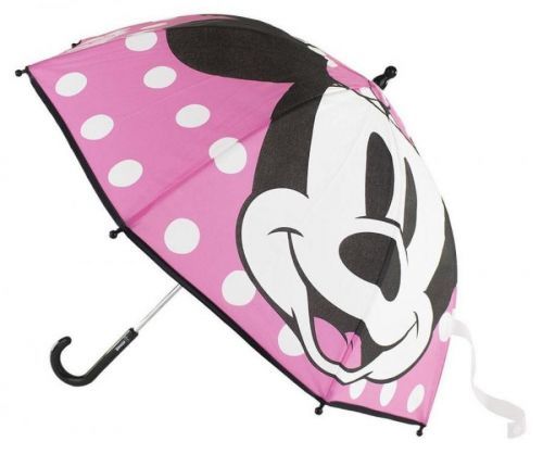 Disney dívčí růžový deštník Minnie 2400000597